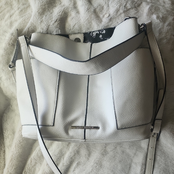 Steve Madden White Shoulder Bag - Picture 3 of 3